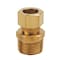 Thrifco Plumbing No. 68-C 5/8 Inch x 3/4 Inch Lead-Free Brass Compression MIP Adapt 4401096 - alternate 3